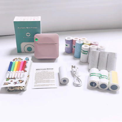 Mini Impresora Portátil Sin Tinta con Bluetooth