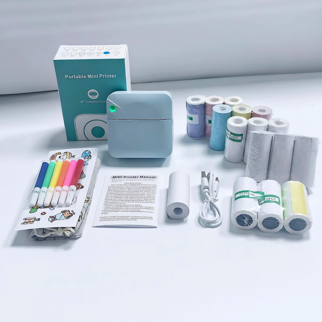 Mini Impresora Portátil Sin Tinta con Bluetooth